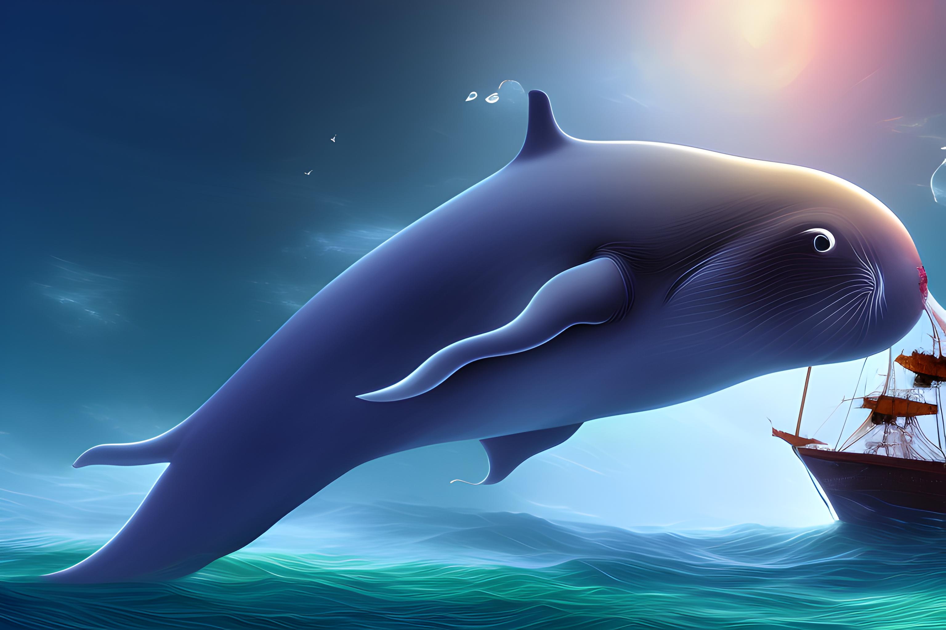 ta mere en string sur une baleine